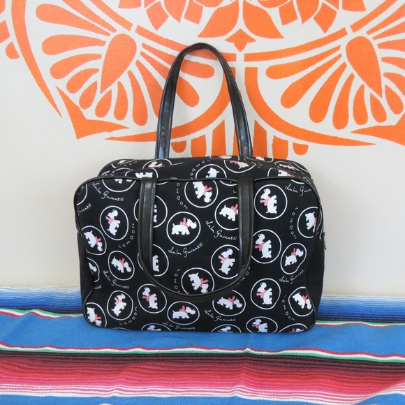Lulu Guinness Handbags - Lulu Guinness London Black Scotty Purse